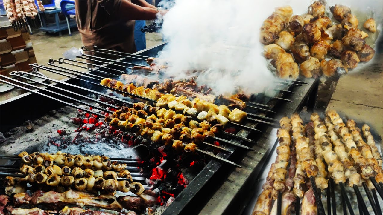 Peshawar karkhano beef seekh tikka and patta tikka | pakistan Street ...