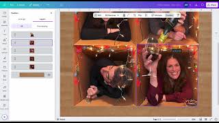 Edit the DIY Cardboard Box Photo Shoot In CANVA for Beginners screenshot 3