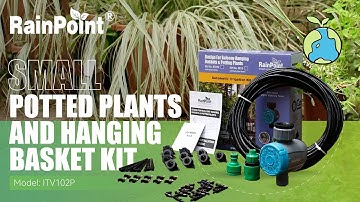 #RainPoint | Small Potted Plants and Hanging Basket Kit Intro Video.