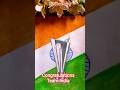 They also defended the title becoming the first team to win back-to-back T20 World Cups#art#drawing