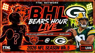 Chicago Bears  @ Green Bay Packers 2026 NFL Season Wk.5  | TTNL Network Bears Hour Live