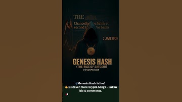 Genesis Hash (The Rise of Satoshi) - Official Short #blockchainbeats #bitcoinhistory #cryptomusic