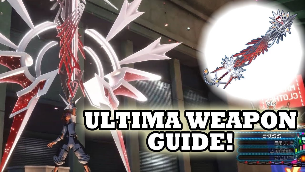 Kingdom Hearts 3 Weapons