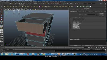 MAYA 3D Modelling Tutorial - How to Model a Filing Cabinet