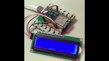 LinkIt 7697 with 1602 I2C LCD module (PCF8574/PCF8574A)
