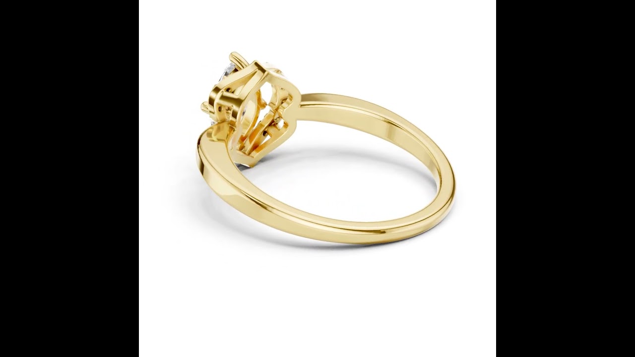 Art-Deco Marquise Diamond Ring