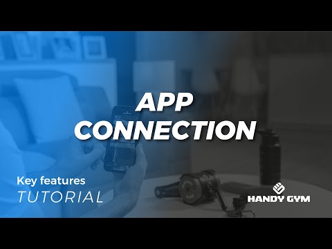 Handy Gym Tutorial - App connection