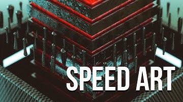 "112" - Speed Art (Cinema 4d / Photoshop)