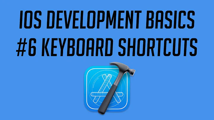 iOS Development, #6: Keyboard Shortcuts