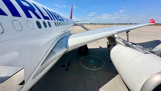Airbus A330-200 | Turkish Airlines | Berlin (BER) — Istanbul (IST) | Takeoff from Berlin | 4K