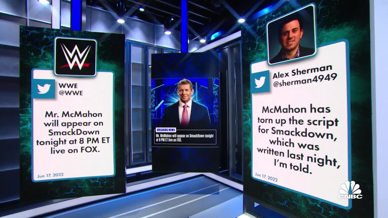 WWE CEO McMahon steps aside during misconduct investigation