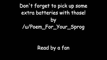 Dont forget to puck up some extra batteries with those!