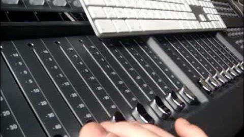 SSL Matrix + Pro Tools = Theremin