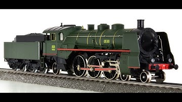 Märklin ETAT "Saintes" Class 231 French Steam Loco pulling Primex Extended "Orient Express"