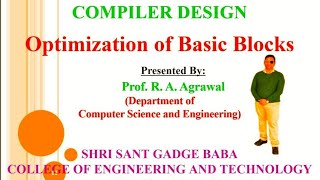 Optimization of Basic Blocks - Compiler Design