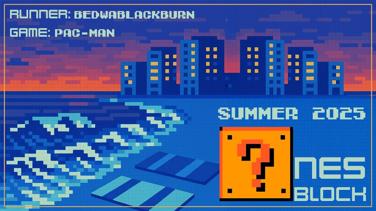 NES Block Summer 2025 [34] Pac-Man by bedwablackburn