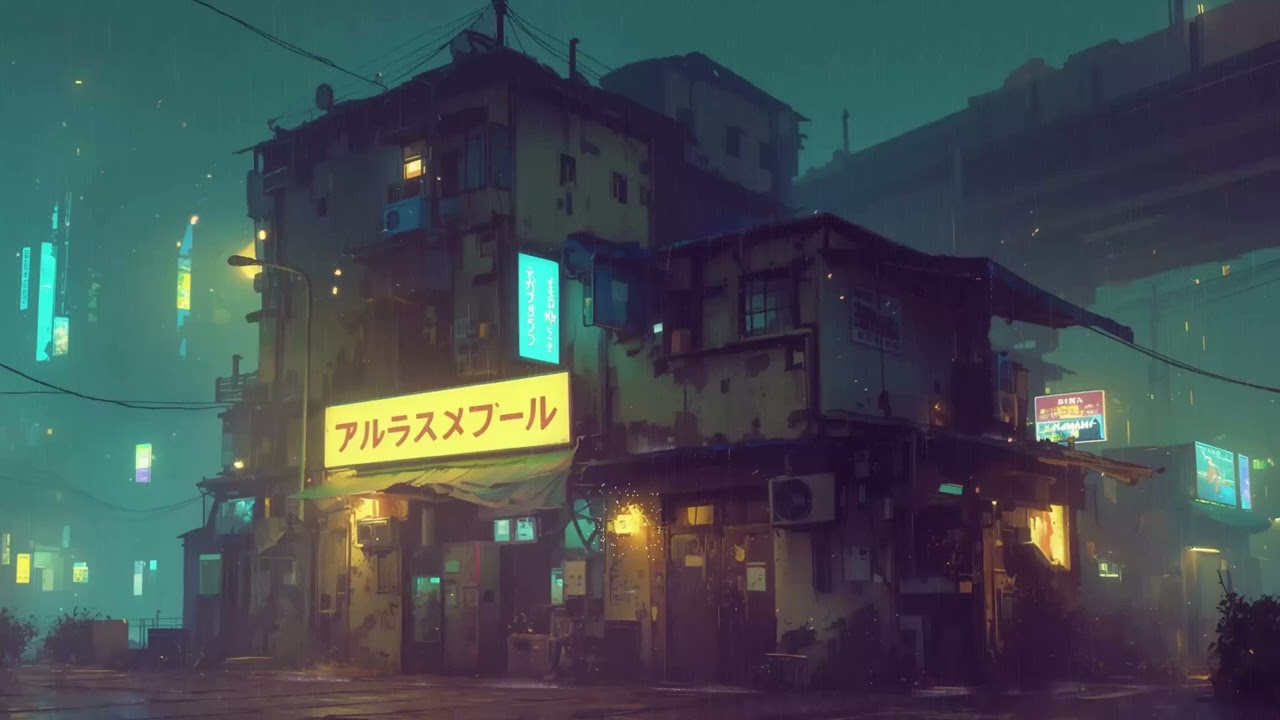 Retro City Lights 🌃 90s Lofi Chill Music for Late Nights