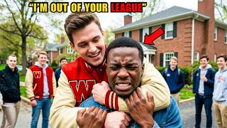 Famous Bully Humiliates Black Nerd in Public—Unaware He's a Karate Black Belt Profile