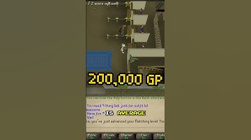 Sneaky Fletching Profit: Make Gold with Zero Effort! #shorts