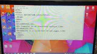 Class-10 Chapter-3(Basic HTML elements)