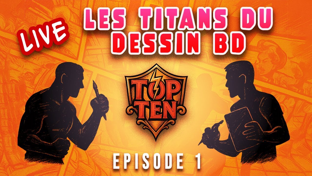LES TITANS DU DESSIN BD #1 — Le CLASH des styles (Top 10 de Toki)