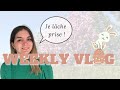 Weekly vlog  je lche prise 