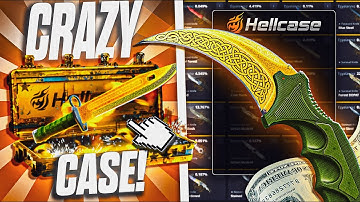 I WON KARAMBIT LORE IN THE VERY CHEAP CASE !!! - HELLCASE PROMO CODE 2025