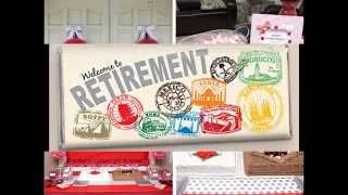 Creative Retirement party decorations