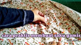 Download Lagu Cara praktis membuat saku samping pada gamis MP3