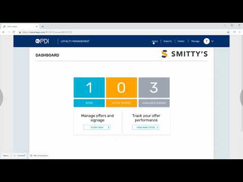 A PDI Demo: Loyalty Management Portal