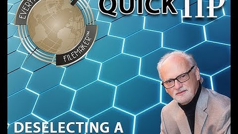 Deselecting a Radio button.