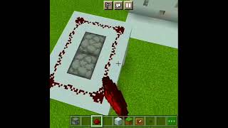 How to make automatic lava door in minecraft#shorts #youtubeshorts