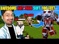 Scientist Created 100 Feet ANT - MAN Suit and hide it in Secret Underground  | minecraft hindi