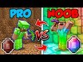 Minecraft NOOB vs. PRO : SWAPPED EMERALD BATTLE in Minecraft (Compilation)