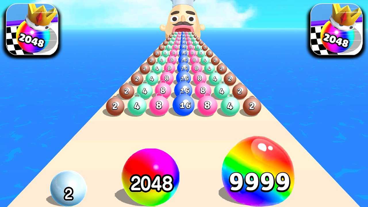 Ball Run 248, Merge Ball 2048, Going Balls - Play 6000 Tiktok Mobile Games Latest Update Level WOSDG