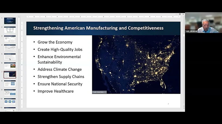 National Strategy for Advanced Manufacturing
