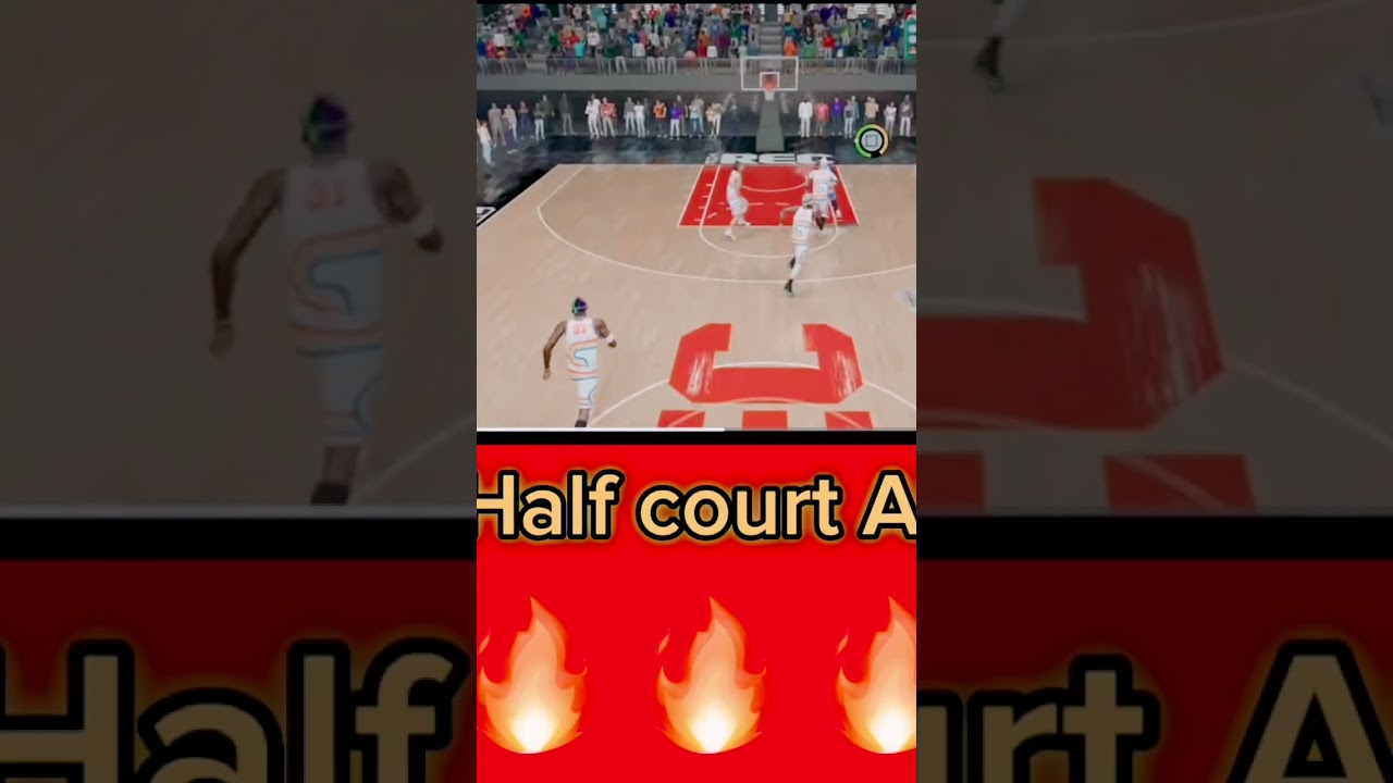 NBA 2K23 - half court Alley🔥