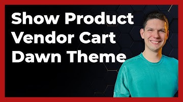 How to Show Cart Page In Product Vendor - Shopify Dawn Theme - Shopify Dropshipping Tutorial