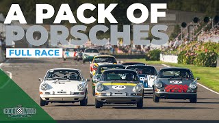 30 Porsches get lairy | 2023 Fordwater Trophy full race | Goodwood Revival