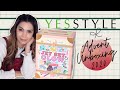 Yesstyle Jet, Set and Glow 2020 Advent Calendar Unboxing