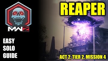 COD MW3 Zombies, Reaper Solo mission guide (Act 2, Tier 2, Mission 4)