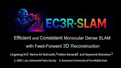 EC3R-SLAM: Efficient and Consistent Monocular Dense SLAM with Feed-Forward 3D Reconstruction