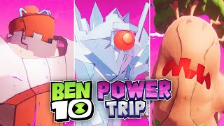 Ben 10 Power Trip 100% - All Boss Fights All Bosses & Ending 60Fps Ps4 Pro