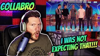 First time hearing COLLABRO Britain's Got Talent | Collabro BGT Audition REACTION | I was SHOCKED!
