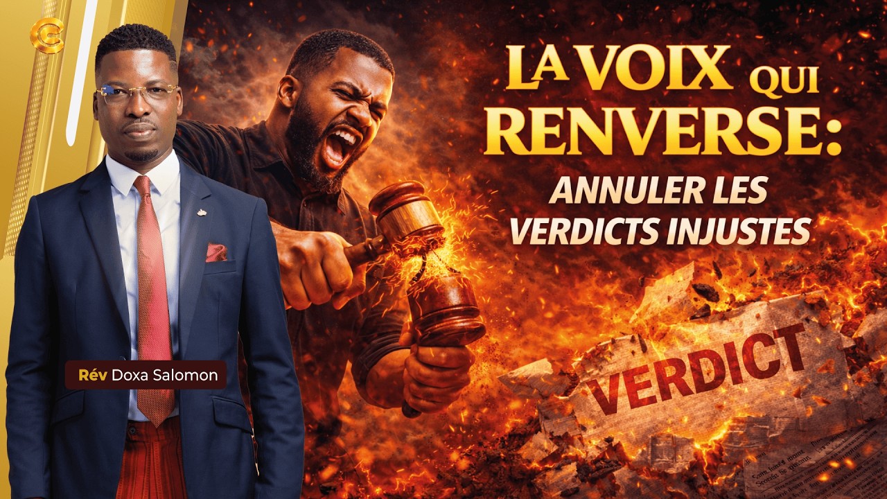 LA VOIX QUI RENVERSE : ANNULER LES VERDICTS INJUSTES | Prière Matinale