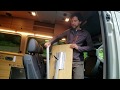 Roost Vans Build - Adjustable table mount part 2