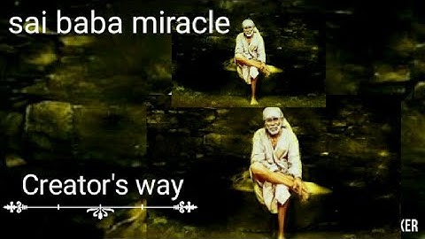#projection #mapping #sai #baba #miracle by #Creator