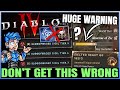 Diablo 4 - BIG WARNING - Abattoir of Zir is IMPOSSIBLE - ALL You NEED to Know - Full Prep Guide!