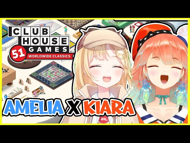 【AMExKIARA COLLAB】Clubhouse Games: 51 Worldwide Classics #kfp #キアライブ #ameliveのサムネイル