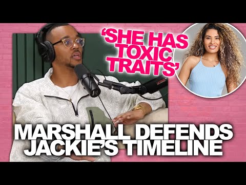 Love Is Blind Star Marshall DEFENDS Ex Jackie While Agreeing With Her Timeline – Viall Files Clip